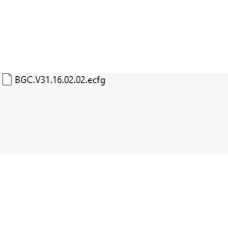 BGC ecfg files BGC ecfg files