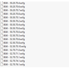 BGK ecfg files BGK ecfg files