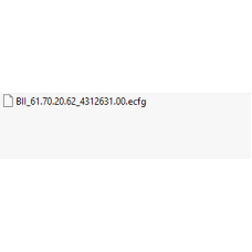 BII ecfg files BII ecfg files