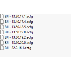 BJI ecfg files BJI ecfg files