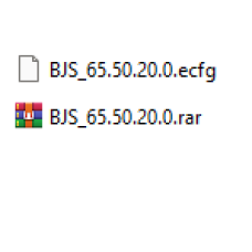 BJS ecfg file BJS ecfg file
