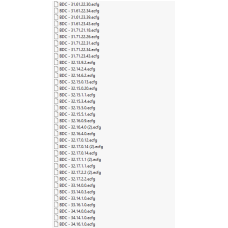 BDC ECFG files BDC ECFG files