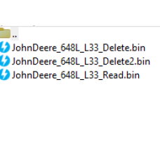 John Deere 648L L33 Delete